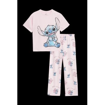 Pijama de bumbac Lilo & Stitch