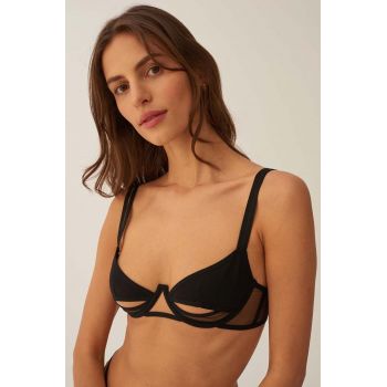 Undress Code sutien Fantasie Bra culoarea negru, dantela, neted, 457