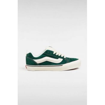 Vans tenisi Knu Skool barbati, culoarea verde, VN000CS0CX21