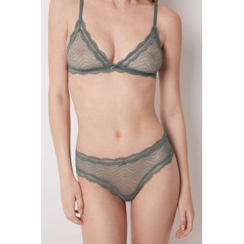 women'secret chiloti HELANKAS 2 culoarea verde, 4988431