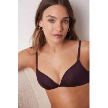 women'secret sutien FEMININE TRENDY culoarea violet, neted, 4028125.4028127