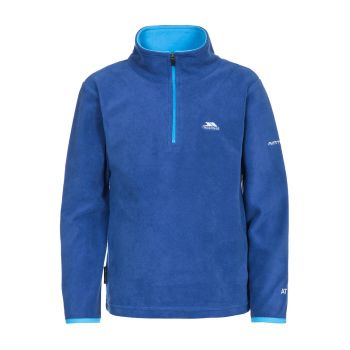 Bluza sport din material fleece cu fenta cu fermoar Etto