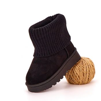 Ghete Fata Negre Tip UGG Perra