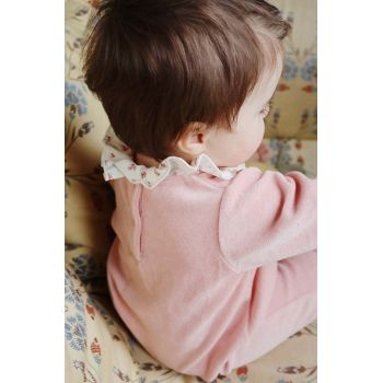 Konges Sløjd pijamale pentru copii MIFFA FRILL ONESIE GOTS KS101602