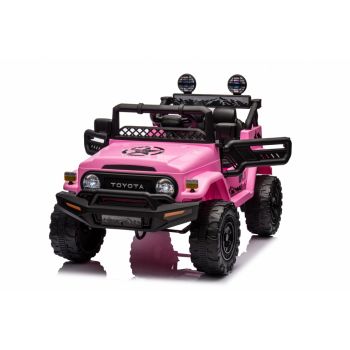 Masinuta electrica Editie Limitata Toyota FJ Cruiser Paint Pink