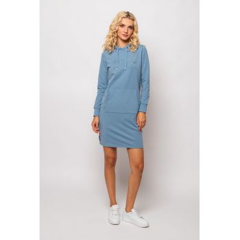 Rochie-hanorac cu buzunar kangaroo Virgi