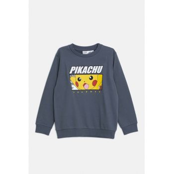 Bluza de trening din amestec de bumbac cu imprimeu Pikachu