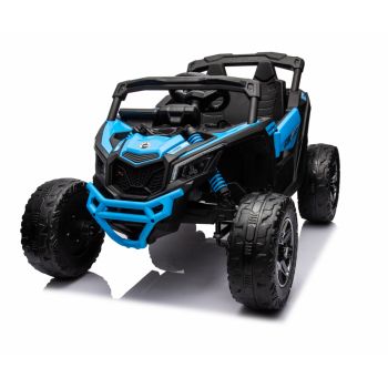 Masinuta electrica 12V cu telecomanda 2.4G Can Am Marverick UTV Blue