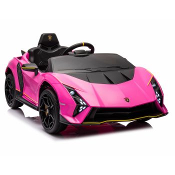 Masinuta electrica cu echipare Premium si licenta Lamborghini Pink