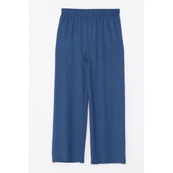 Pantaloni cu talie elastica