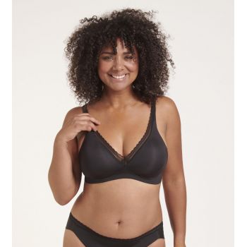 SLOGGI BODY ADAPT TWIST Bralette negru