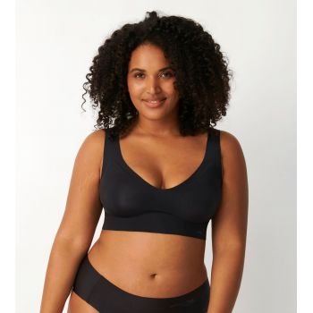 SLOGGI ZERO FEEL Bralette cu burete detasabil Negru