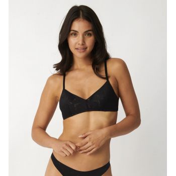 SLOGGI ZERO LACE 2.0 Bralette negru