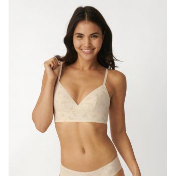 SLOGGI ZERO LACE 2.0 Sutien fără armătură vanilie