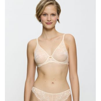 TRIUMPH AMOURETTE CHARM  W02 Sutien din dantela cu armatura Vanilie