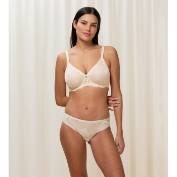 TRIUMPH AMOURETTE CHARM W02 Sutien din dantela cu armatura Vanilie