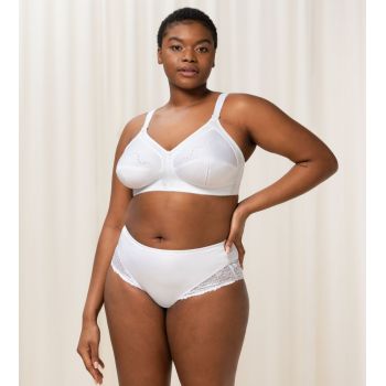 TRIUMPH DOREEN + COTTON 01 N Sutien fără armătură alb