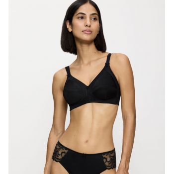 TRIUMPH DOREEN + COTTON 01 N Sutien fara armatura negru