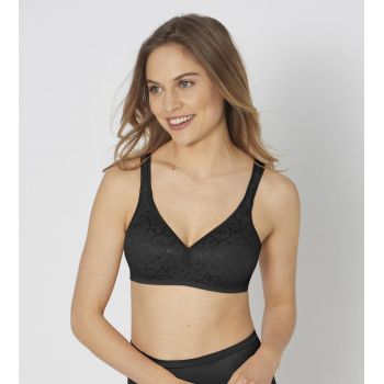 TRIUMPH ELEGANT COTTON N Sutien fara armatura Negru