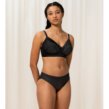 TRIUMPH FIT SMART P01 Sutien fara armatura Negru