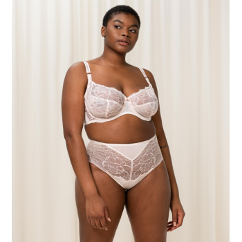 TRIUMPH PEONY FLORALE W Sutien din dantela cu armatura Vanilie