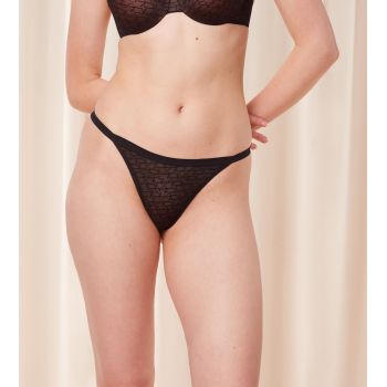 TRIUMPH SIGNATURE SHEER Chilot string negru