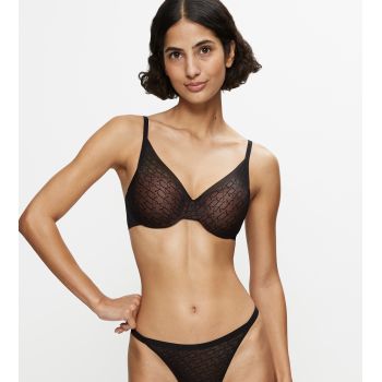 TRIUMPH SIGNATURE SHEER WHP Sutien buretat negru