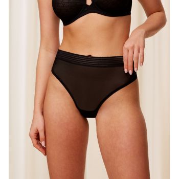 TRIUMPH TEMPTING SHEER Chilot string negru