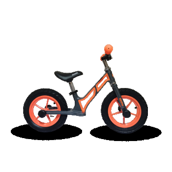 Bicicleta fara pedale 11 inch Leo Orange