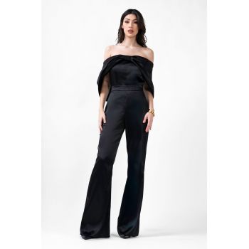 Salopeta neagra cu cut-out