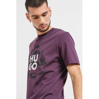 Tricou de bumbac cu imprimeu logo