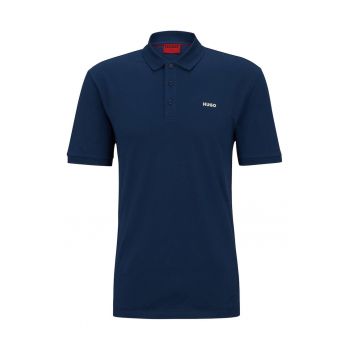 Tricou polo din material pique cu logo