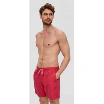 Pantaloni scurti barbati pentru inot cu croiala Regular fit - Roz