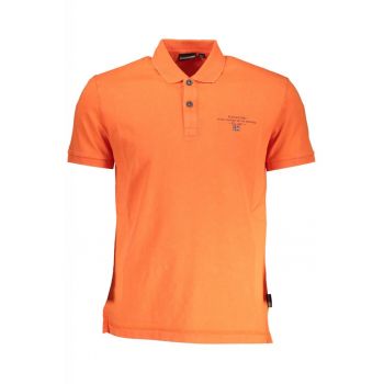 Tricou polo barbati cu maneca scurta rosu deschis