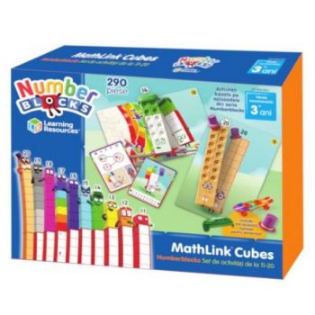 Mathlinkcubes numberblocks in romana - set de activitati de la 11 - 20