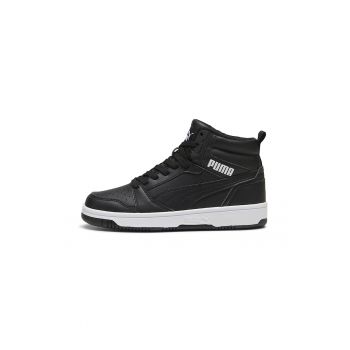 Pantofi sport mid-high de piele ecologica Rebound