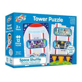 Puzzle vertical - nava spatiala (12 piese)