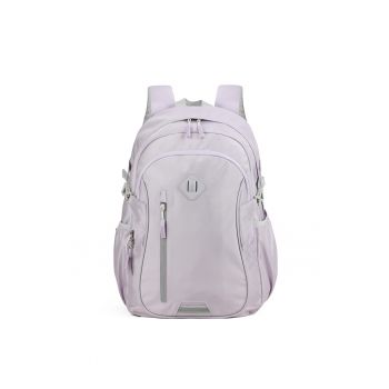 Rucsac unisex cu bareta pe piept si compartiment pentru sticla de apa