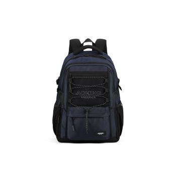 Rucsac unisex cu buzunare multiple si compartiment pentru sticla de apa