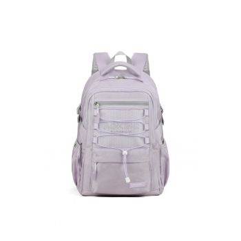 Rucsac unisex cu buzunare multiple si compartiment pentru sticla de apa