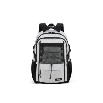 Rucsac unisex cu buzunare multiple si compartiment pentru sticla de apa