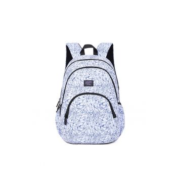 Rucsac unisex din material textil cu model