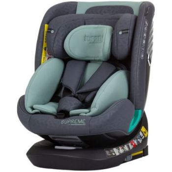 Scaun auto Chipolino Supreme I-Size 40-150 cm cu sistem Isofix pastel green