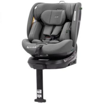 Scaun auto rotativ 360° SPS Carrello OCTOPUS i-SIZE 40-150 cm ISOFIX Seashell Grey