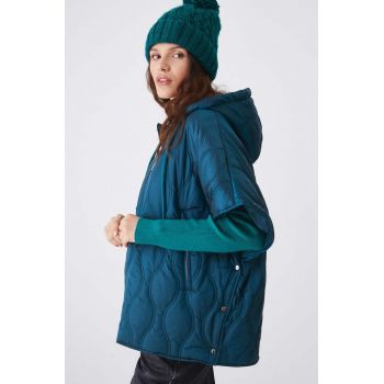 Medicine poncho culoarea verde