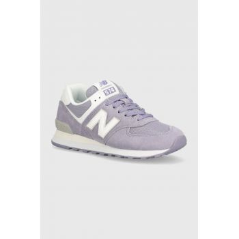 New Balance sneakers 574 culoarea violet, U574RWE