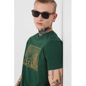 Tricou de bumbac cu imprimeu