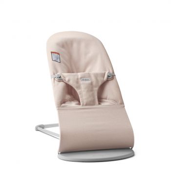 Balansoar din tesatura melange cu aspect Clasic pentru copii Baby Bjorn Bliss, Light Pink