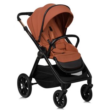 Carucior 3 in 1 Lionelo reversibil Layla maro