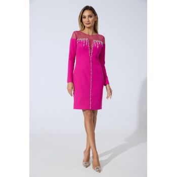 Rochie de ocazie Eve Ciclam